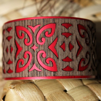 Laser Veneer Cuff Tribal Russe