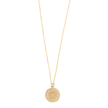 Small Medallion Pendant - Gold Plate - OS : JEWELLERY-View All ...