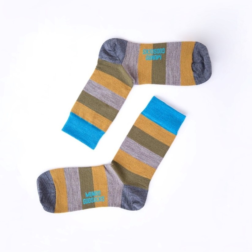 God Socks Moscow Turquoise - Munro at The Vault NZ - NZ