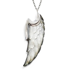 Angel Wing Necklace MOP-jewellery-The Vault