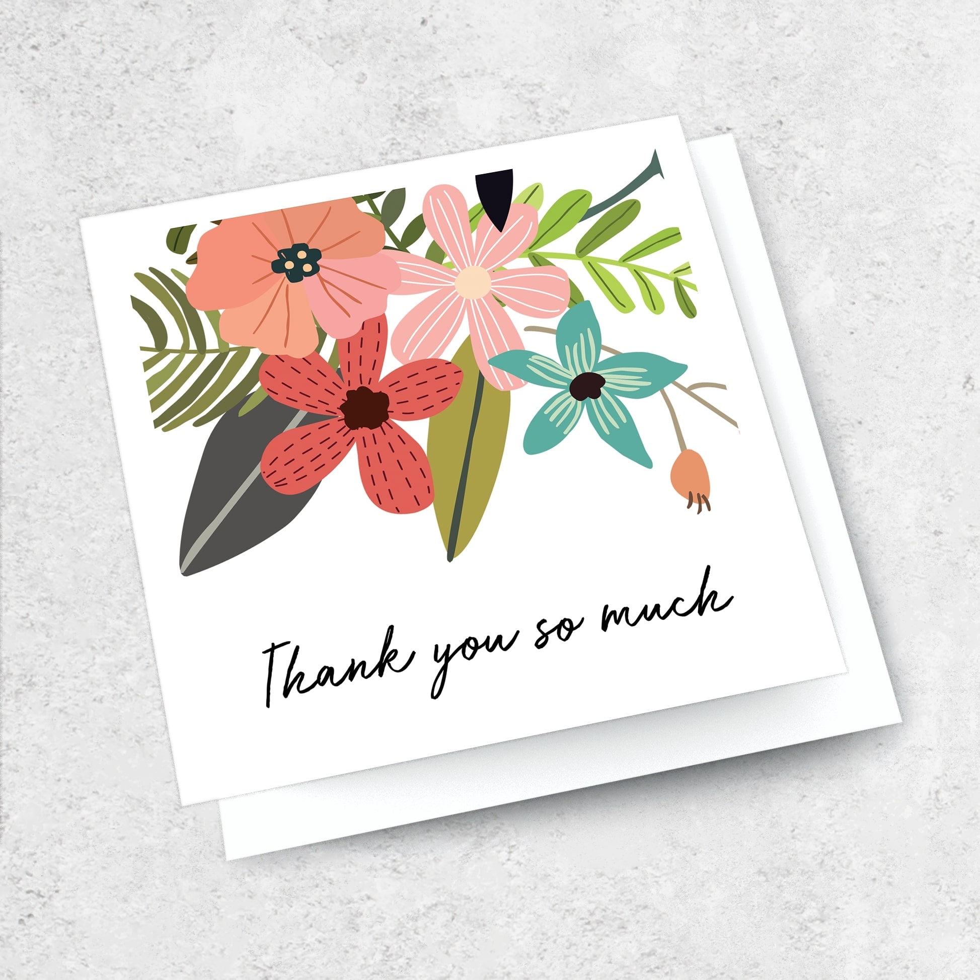 Thank You So Much Card - For All Occasions Cards at The Vault NZ - NZ