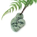 Pounamu Pendant Fish Hook