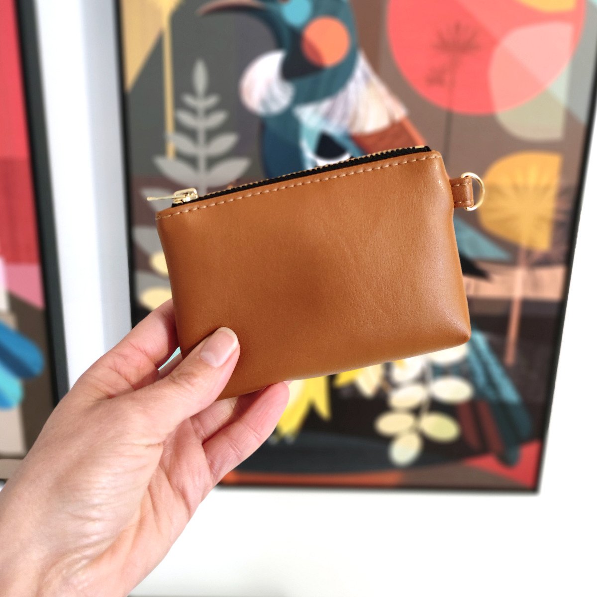 Cactus discount leather wallet