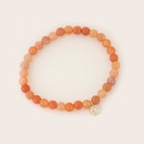 Sacral Chakra Bracelet Gold Plate