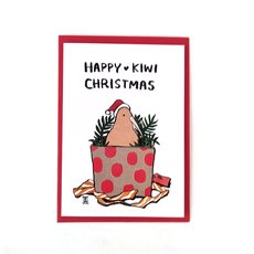 Happy Kiwi Christmas Card-cards-The Vault