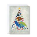 Christmas Bird Tree Card