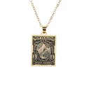 Aoraki Mt Cook 1898 Stamp Necklace