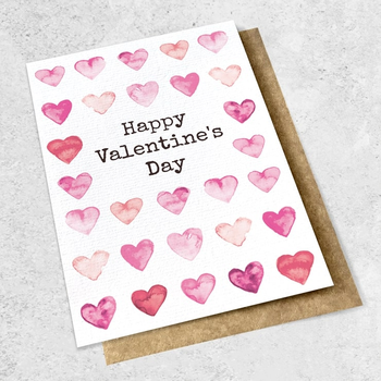 Happy Valentine’s Day Hearts Card