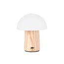 Mini Alice Mushroom LED Light White Ash