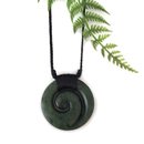 Ernesto Ovalle Large Pounamu Koru