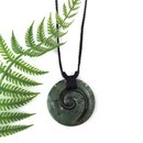 Ernesto Ovalle Large Pounamu Koru