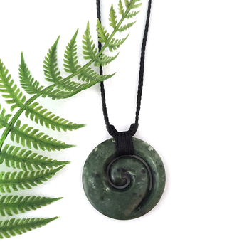 Ernesto Ovalle Large Pounamu Koru