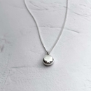 Bobble Necklace Silver