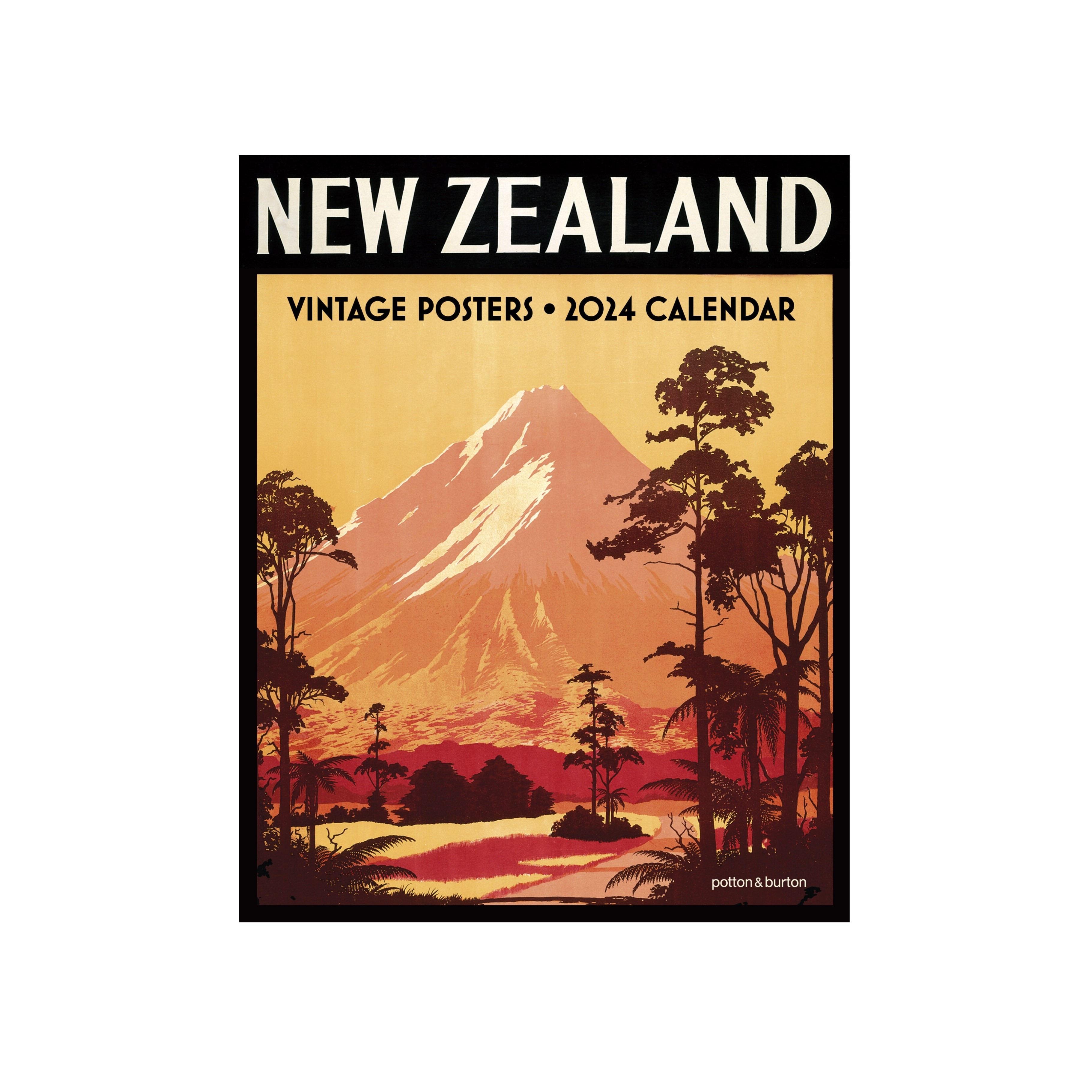 NZ Vintage Posters 2024 Calendar Large Shop all Lifestyle Products at