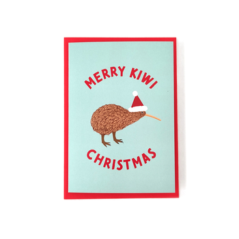 Merry Kiwi Christmas Card