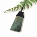 Pounamu Pendant Lashed Toki