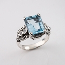 Blue Topaz Tide Pool Ring