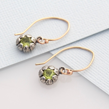 Bloom Earrings Peridot