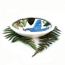 Medium Magic Garden Bowl Bird