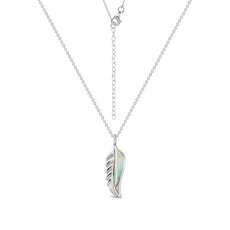 Fern Necklace Silver-jewellery-The Vault