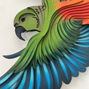 Kea Wall Art 3D Laser Cut Painted