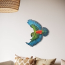 Kea Wall Art 3D Laser Cut Painted