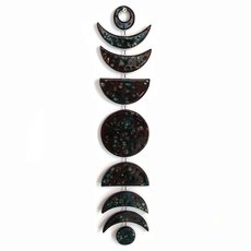 Moon Phases Wall Hanging Mutli Colour-artists-and-brands-The Vault