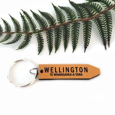 Give Me a Sign Keyring Wellington Te Whanganui A Tara-artists-and-brands-The Vault