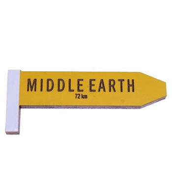 Magnet Sign Middle Earth