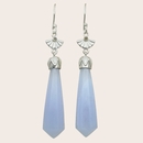 Harmony Pendulum Earrings Silver