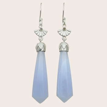 Harmony Pendulum Earrings Silver