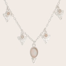 Be The Light Droplet Necklace Silver