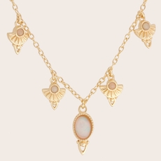 Be The Light Droplet Necklace Gold Plate-jewellery-The Vault