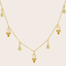 Dawn Necklace Gold Plate-jewellery-The Vault