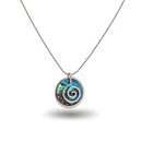 Paua Spiral Pendant