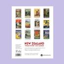 NZ Vintage Posters 2025 Calendar Small