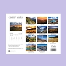 Classic Walks of NZ 2025 Calendar