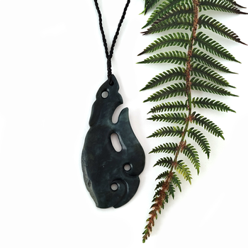 Nelson Pounamu Pendant Simple Manaia