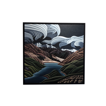 Lake Luna Print Box Frame