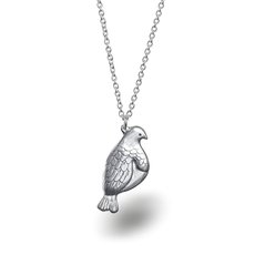 Kereru Pendant Silver-jewellery-The Vault