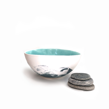 Misty Mountain Bowl Medium Blue