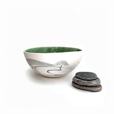 Misty Mountain Bowl Medium Green-artists-and-brands-The Vault