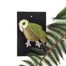 Kakapo Felt Brooch 