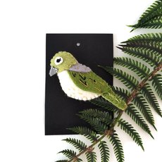 Waxeye Felt Brooch-jewellery-The Vault