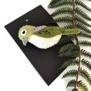 Waxeye Felt Brooch