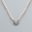 Mini Kraken Octopus Pearl Necklace