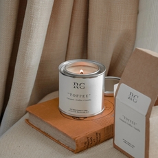 Toffee Tinned Candle-lifestyle-The Vault