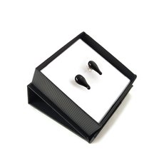 Drip Studs Black-jewellery-The Vault