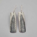 Large Fern Print Earrings