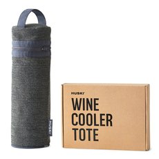 Wine Cooler Tote Chrcoal Grey-artists-and-brands-The Vault